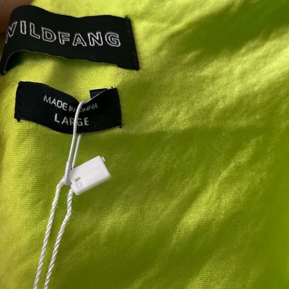 NWT Windfang Tank Top Neon The Empower Satin Cami Adjustable Straps - Picture 6 of 9